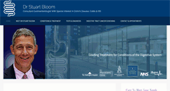 Desktop Screenshot of drstuartbloom.co.uk
